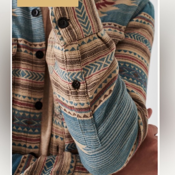NWT FAHERTY Doug Good Feather
Canyon Overshirt - Picture 5 of 6